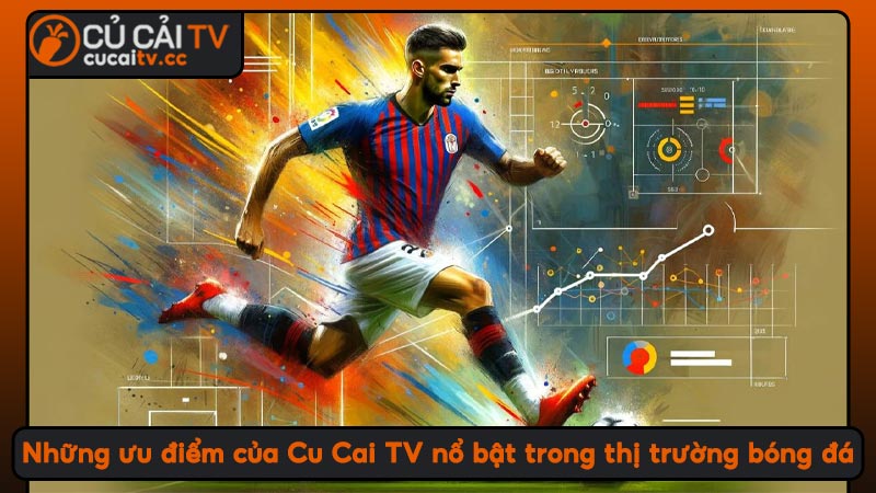 Những ưu điểm của Cu Cai TV nổ bật trong thị trường bóng đá